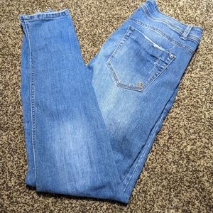 Indigo rein women's skinny ankle jeans and shorts! 11 light wash